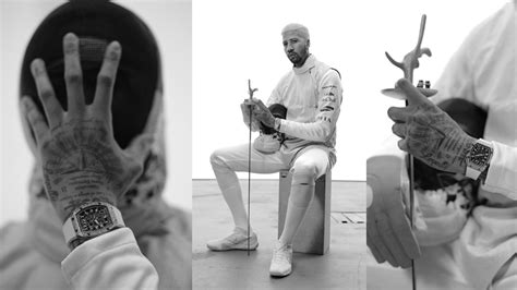 Richard Mille Signs Fencer Miles Chamley